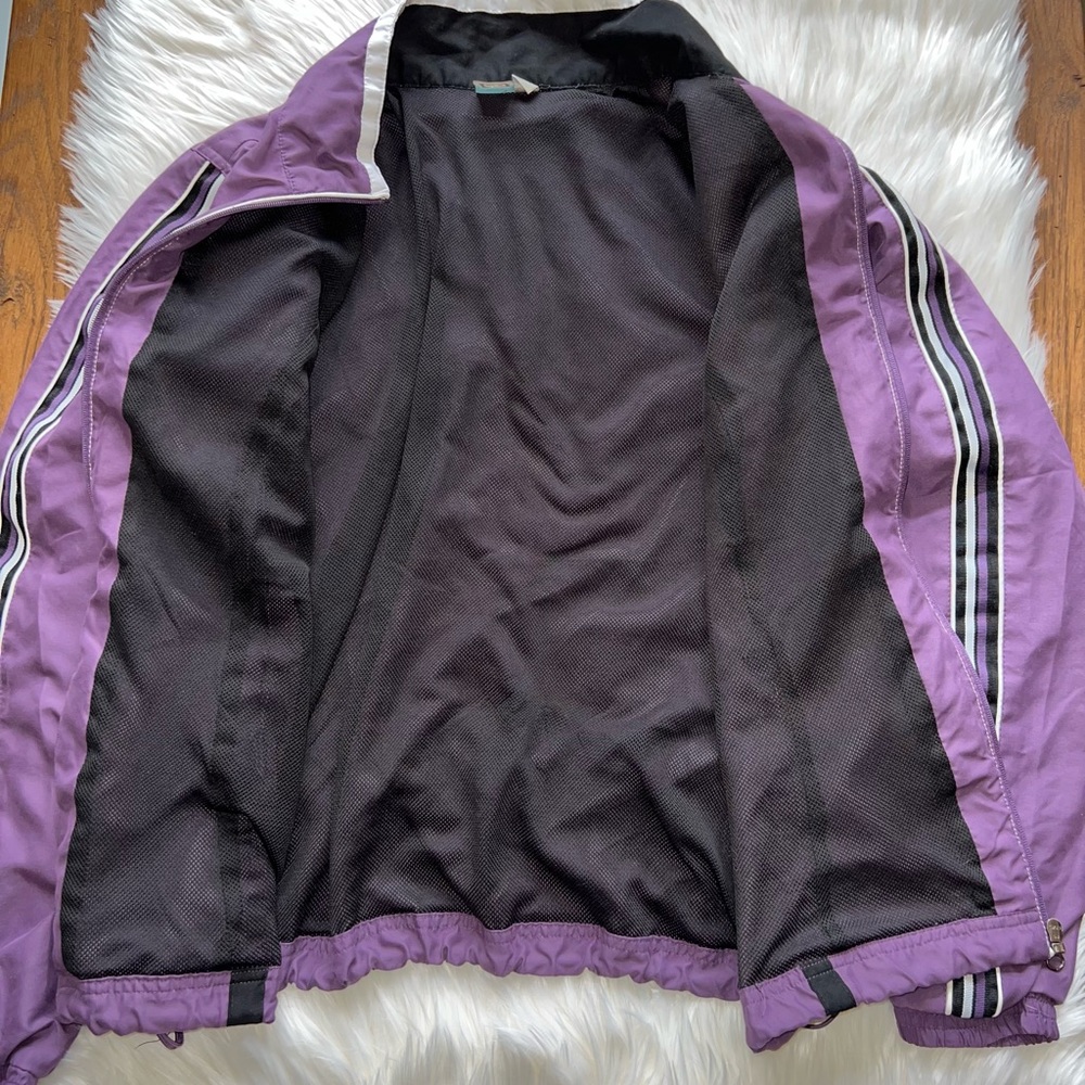 SJB Active purple/black lightweight lined jacket. Size Medium - Picture 5 of 8